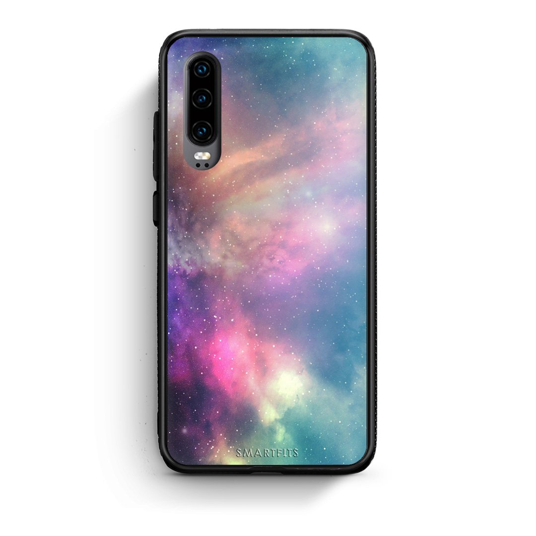 105 - Huawei P30  Rainbow Galaxy case, cover, bumper