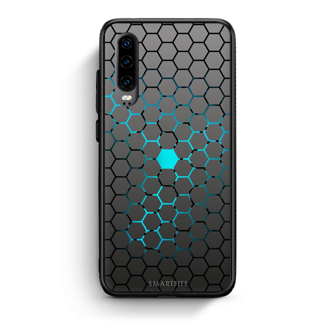 40 - Huawei P30  Hexagonal Geometric case, cover, bumper