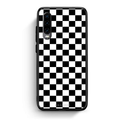 4 - Huawei P30 Squares Geometric case, cover, bumper