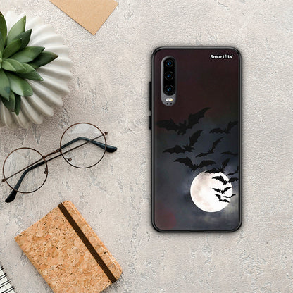 Halloween Bat Night - Huawei P30 θήκη