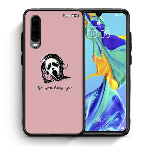 Θήκη Huawei P30 Halloween Hang Up από τη Smartfits με σχέδιο στο πίσω μέρος και μαύρο περίβλημα | Huawei P30 Halloween Hang Up case with colorful back and black bezels