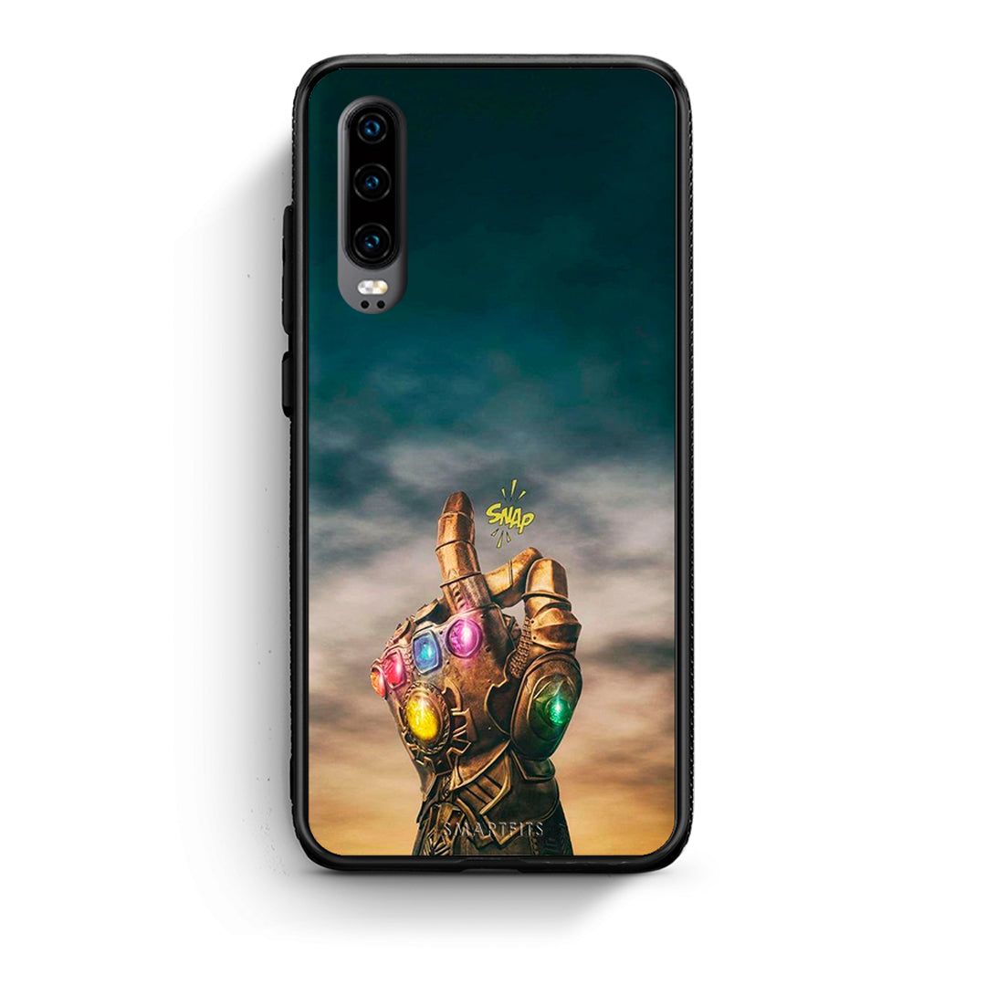 Huawei P30 Infinity Snap θήκη από τη Smartfits με σχέδιο στο πίσω μέρος και μαύρο περίβλημα | Smartphone case with colorful back and black bezels by Smartfits