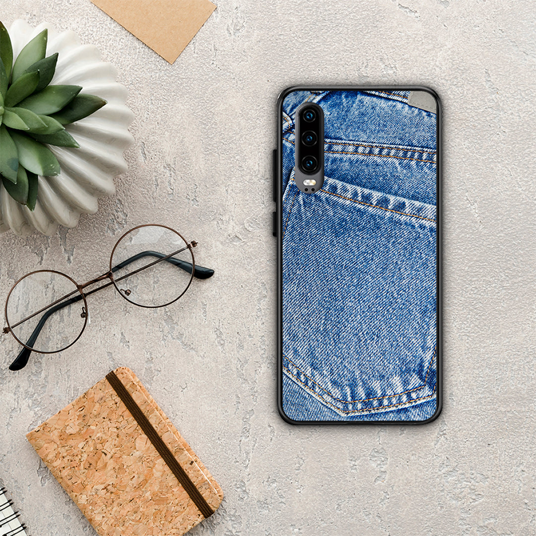 Jeans Pocket - Huawei P30 θήκη