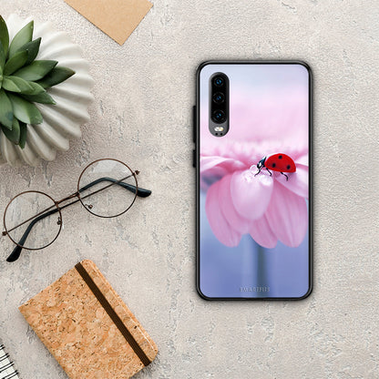 Ladybug Flower - Huawei P30 θήκη