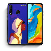 Thumbnail for Θήκη Huawei P30 Lite Alladin And Jasmine Love 1 από τη Smartfits με σχέδιο στο πίσω μέρος και μαύρο περίβλημα | Huawei P30 Lite Alladin And Jasmine Love 1 case with colorful back and black bezels