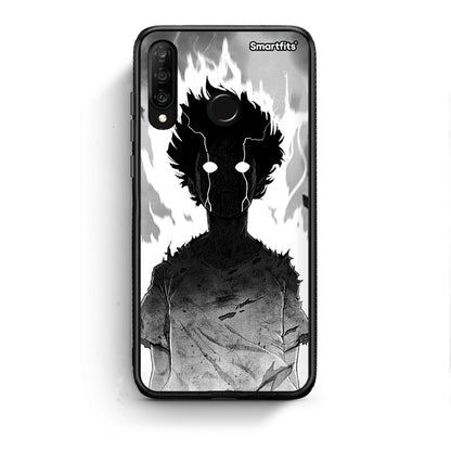 Huawei P30 Lite Anime Boy Θήκη από τη Smartfits με σχέδιο στο πίσω μέρος και μαύρο περίβλημα | Smartphone case with colorful back and black bezels by Smartfits