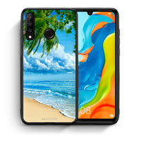 Thumbnail for Θήκη Huawei P30 Lite Beautiful Beach από τη Smartfits με σχέδιο στο πίσω μέρος και μαύρο περίβλημα | Huawei P30 Lite Beautiful Beach case with colorful back and black bezels