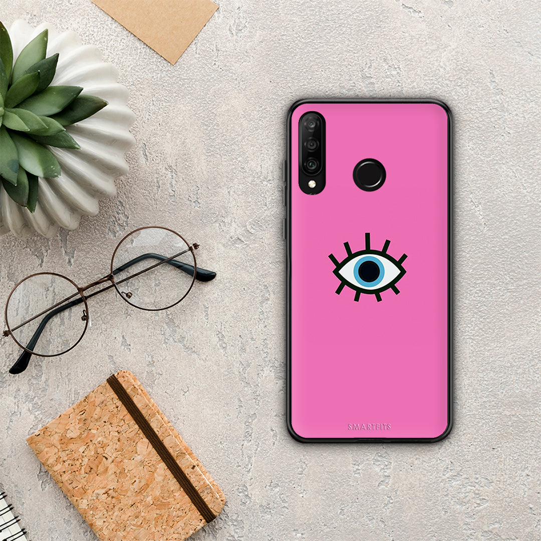 Blue Eye Pink - Huawei P30 Lite θήκη