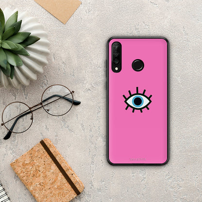 Blue Eye Pink - Huawei P30 Lite θήκη