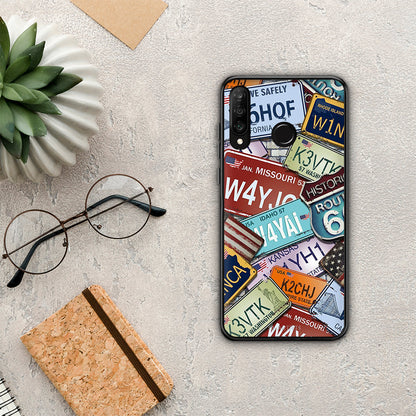 Car Plates - Huawei P30 Lite θήκη