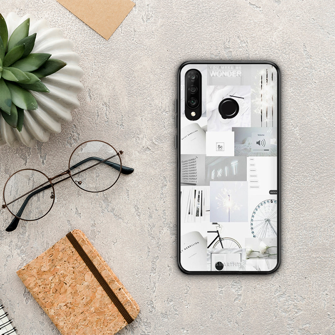 Collage Make Me Wonder - Huawei P30 Lite θήκη