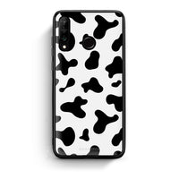 Thumbnail for Huawei P30 Lite Cow Print θήκη από τη Smartfits με σχέδιο στο πίσω μέρος και μαύρο περίβλημα | Smartphone case with colorful back and black bezels by Smartfits