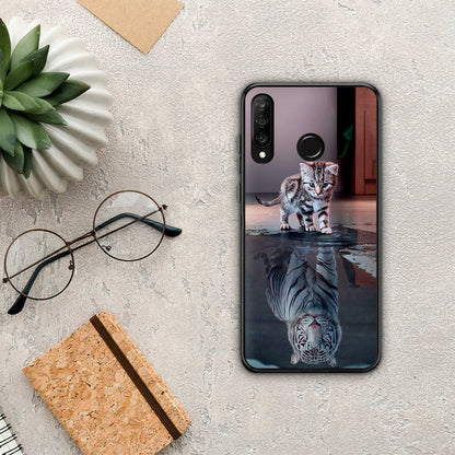 Cute Tiger - Huawei P30 Lite θήκη