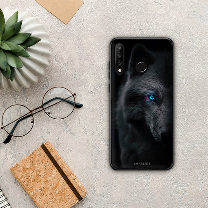 Dark Wolf - Huawei P30 Lite θήκη