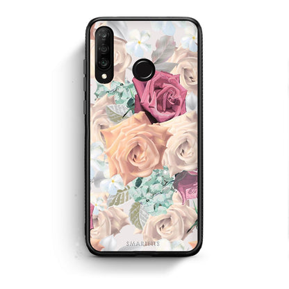 99 - Huawei P30 Lite  Bouquet Floral case, cover, bumper