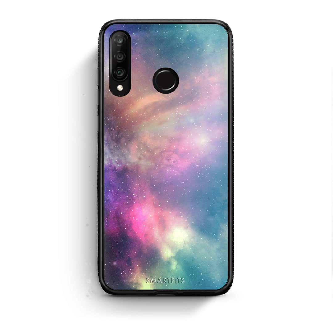 105 - Huawei P30 Lite  Rainbow Galaxy case, cover, bumper