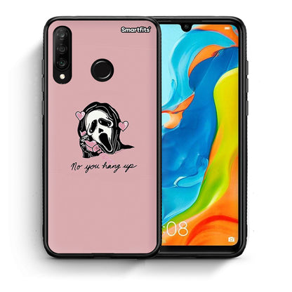 Θήκη Huawei P30 Lite Halloween Hang Up από τη Smartfits με σχέδιο στο πίσω μέρος και μαύρο περίβλημα | Huawei P30 Lite Halloween Hang Up case with colorful back and black bezels