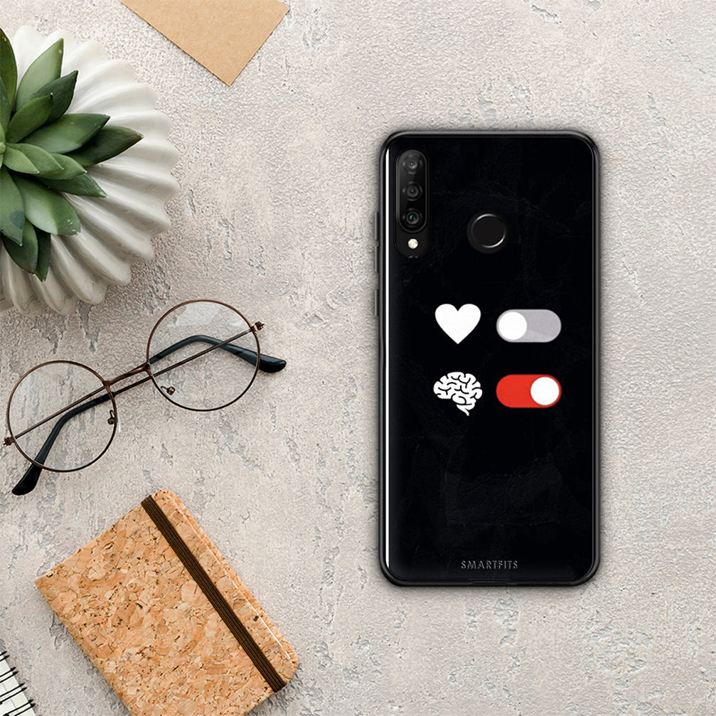 Heart Vs Brain - Huawei P30 Lite θήκη