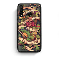 Thumbnail for Huawei P30 Lite Ninja Turtles θήκη από τη Smartfits με σχέδιο στο πίσω μέρος και μαύρο περίβλημα | Smartphone case with colorful back and black bezels by Smartfits