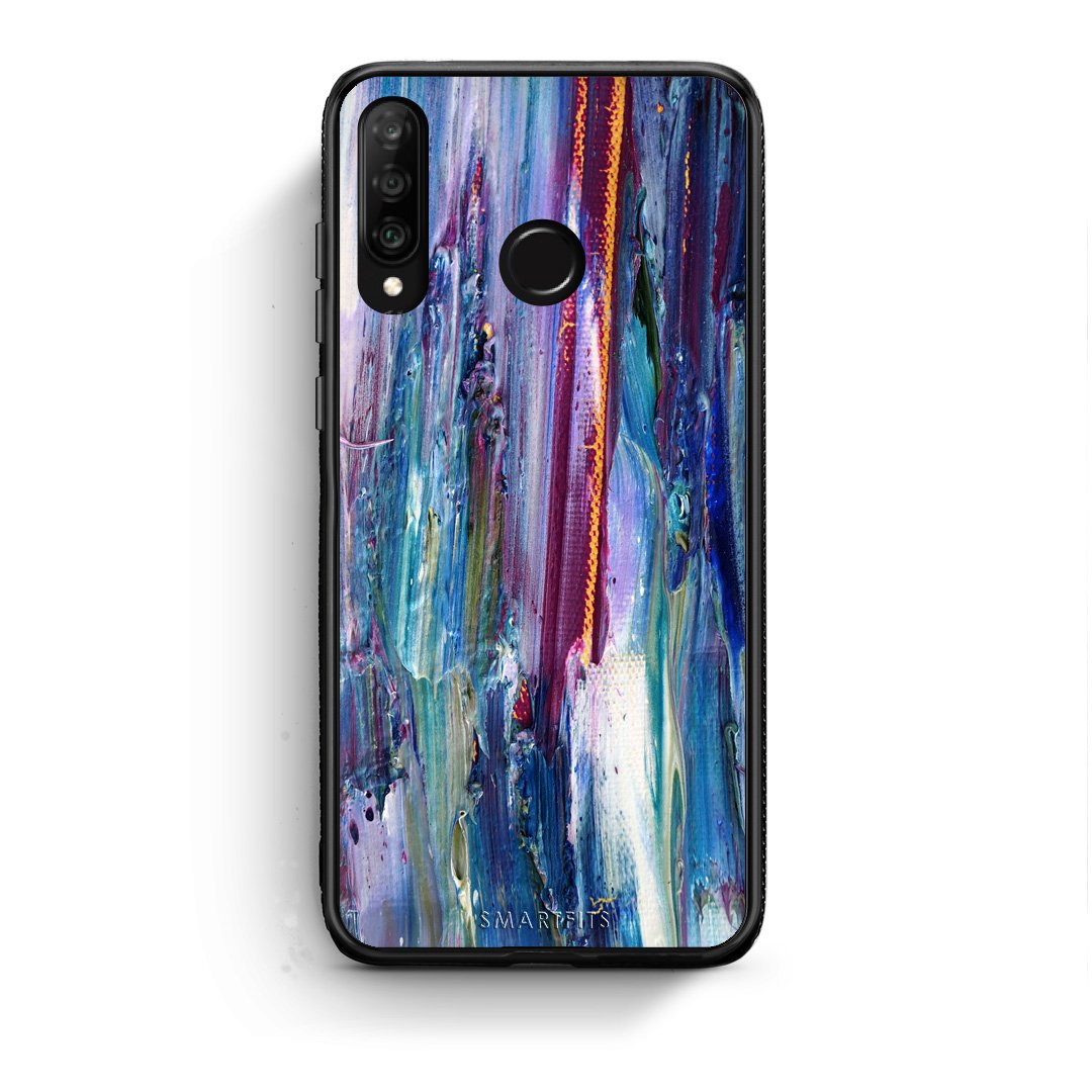 99 - Huawei P30 Lite  Paint Winter case, cover, bumper