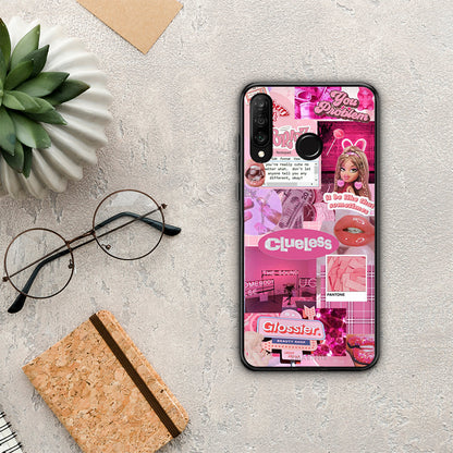 Pink Love - Huawei P30 Lite θήκη