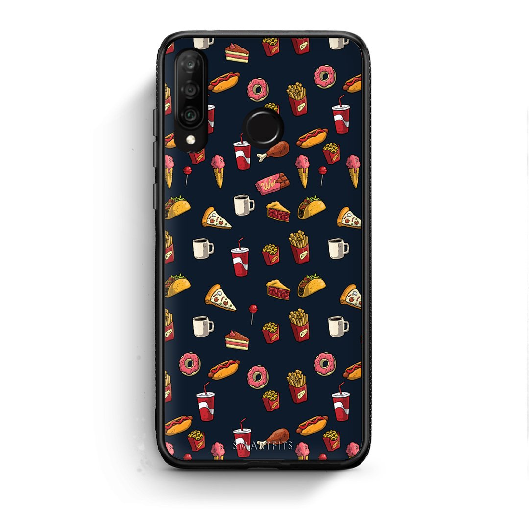 118 - Huawei P30 Lite  Hungry Random case, cover, bumper