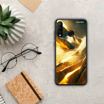 Real Gold - Huawei P30 Lite θήκη