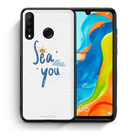 Thumbnail for Θήκη Huawei P30 Lite Sea You από τη Smartfits με σχέδιο στο πίσω μέρος και μαύρο περίβλημα | Huawei P30 Lite Sea You case with colorful back and black bezels