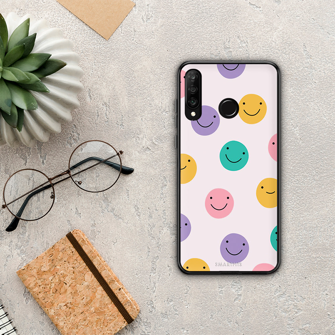 Smiley Faces - Huawei P30 Lite θήκη