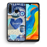 Thumbnail for Θήκη Huawei P30 Lite Summer In Greece από τη Smartfits με σχέδιο στο πίσω μέρος και μαύρο περίβλημα | Huawei P30 Lite Summer In Greece case with colorful back and black bezels