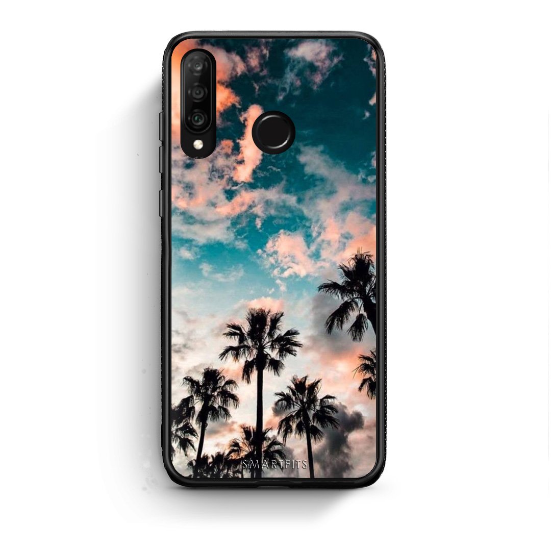 99 - Huawei P30 Lite  Summer Sky case, cover, bumper
