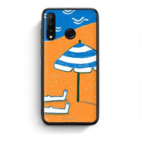 Thumbnail for Huawei P30 Lite Summering Θήκη από τη Smartfits με σχέδιο στο πίσω μέρος και μαύρο περίβλημα | Smartphone case with colorful back and black bezels by Smartfits