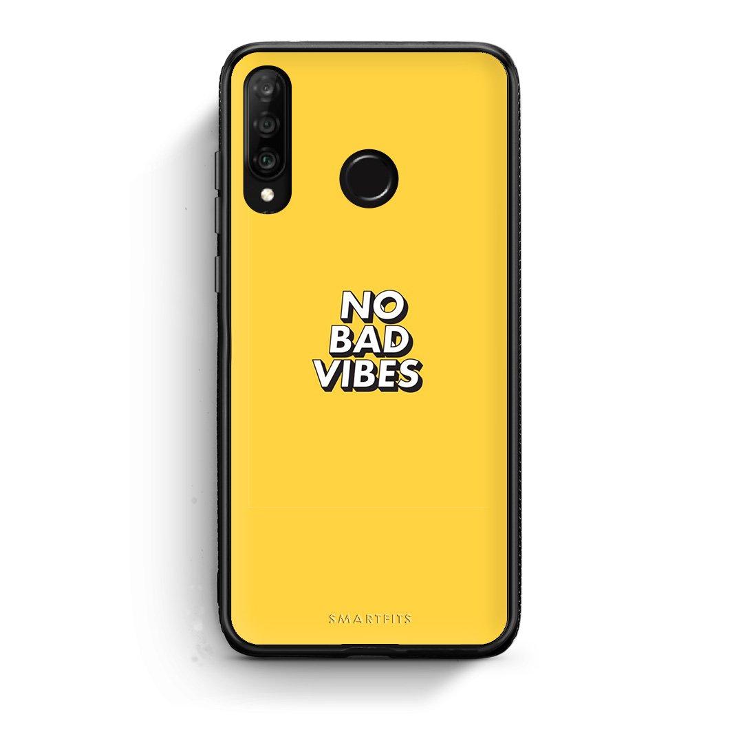 4 - Huawei P30 Lite Vibes Text case, cover, bumper