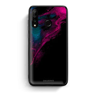 Thumbnail for 4 - Huawei P30 Lite Pink Black Watercolor case, cover, bumper