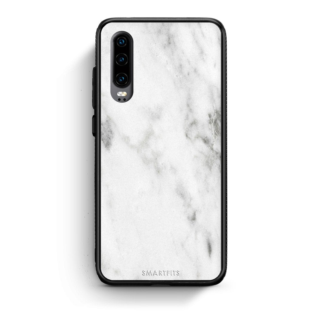 2 - Huawei P30  White marble case, cover, bumper