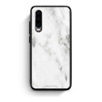Thumbnail for 2 - Huawei P30  White marble case, cover, bumper