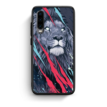 4 - Huawei P30 Lion Designer PopArt case, cover, bumper