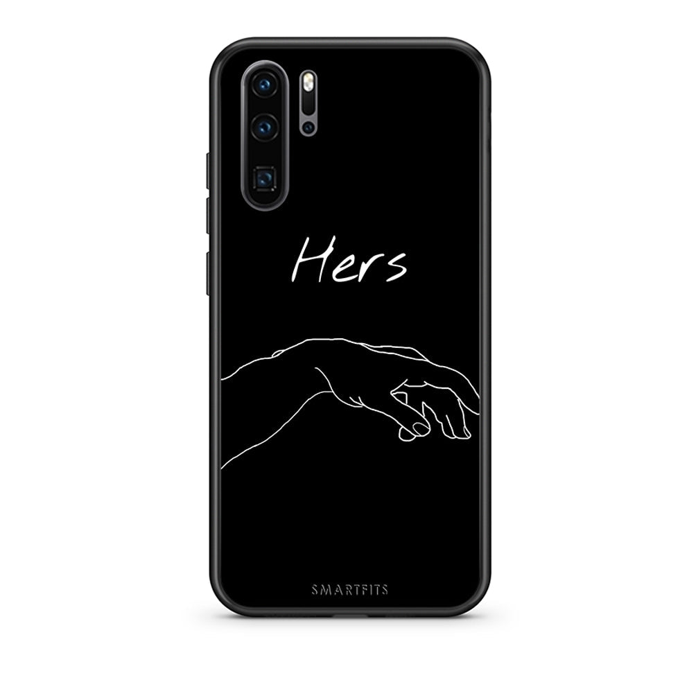 Huawei P30 Pro Aeshetic Love 1 Θήκη Αγίου Βαλεντίνου από τη Smartfits με σχέδιο στο πίσω μέρος και μαύρο περίβλημα | Smartphone case with colorful back and black bezels by Smartfits