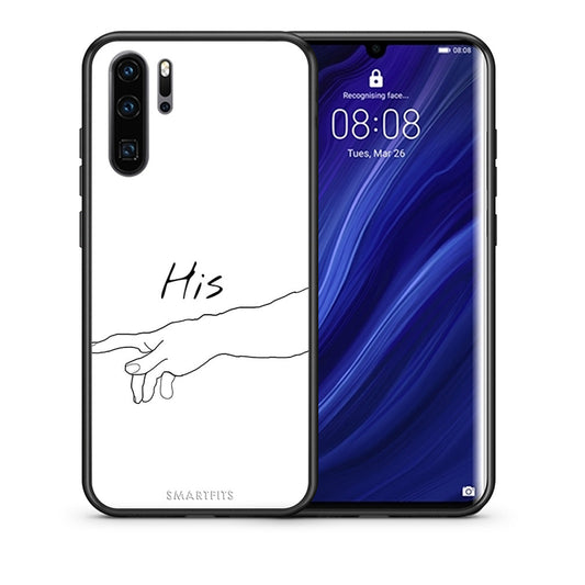 Θήκη Αγίου Βαλεντίνου Huawei P30 Pro Aeshetic Love 2 από τη Smartfits με σχέδιο στο πίσω μέρος και μαύρο περίβλημα | Huawei P30 Pro Aeshetic Love 2 case with colorful back and black bezels