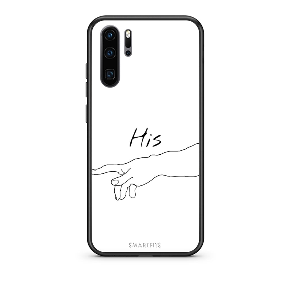 Huawei P30 Pro Aeshetic Love 2 Θήκη Αγίου Βαλεντίνου από τη Smartfits με σχέδιο στο πίσω μέρος και μαύρο περίβλημα | Smartphone case with colorful back and black bezels by Smartfits