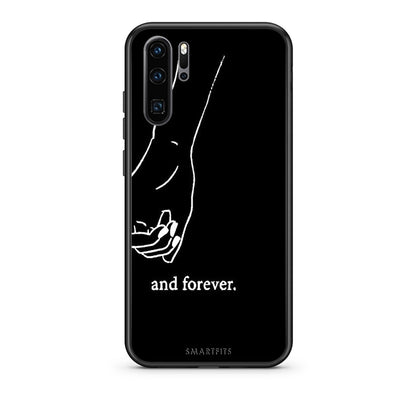 Huawei P30 Pro Always & Forever 2 Θήκη Αγίου Βαλεντίνου από τη Smartfits με σχέδιο στο πίσω μέρος και μαύρο περίβλημα | Smartphone case with colorful back and black bezels by Smartfits