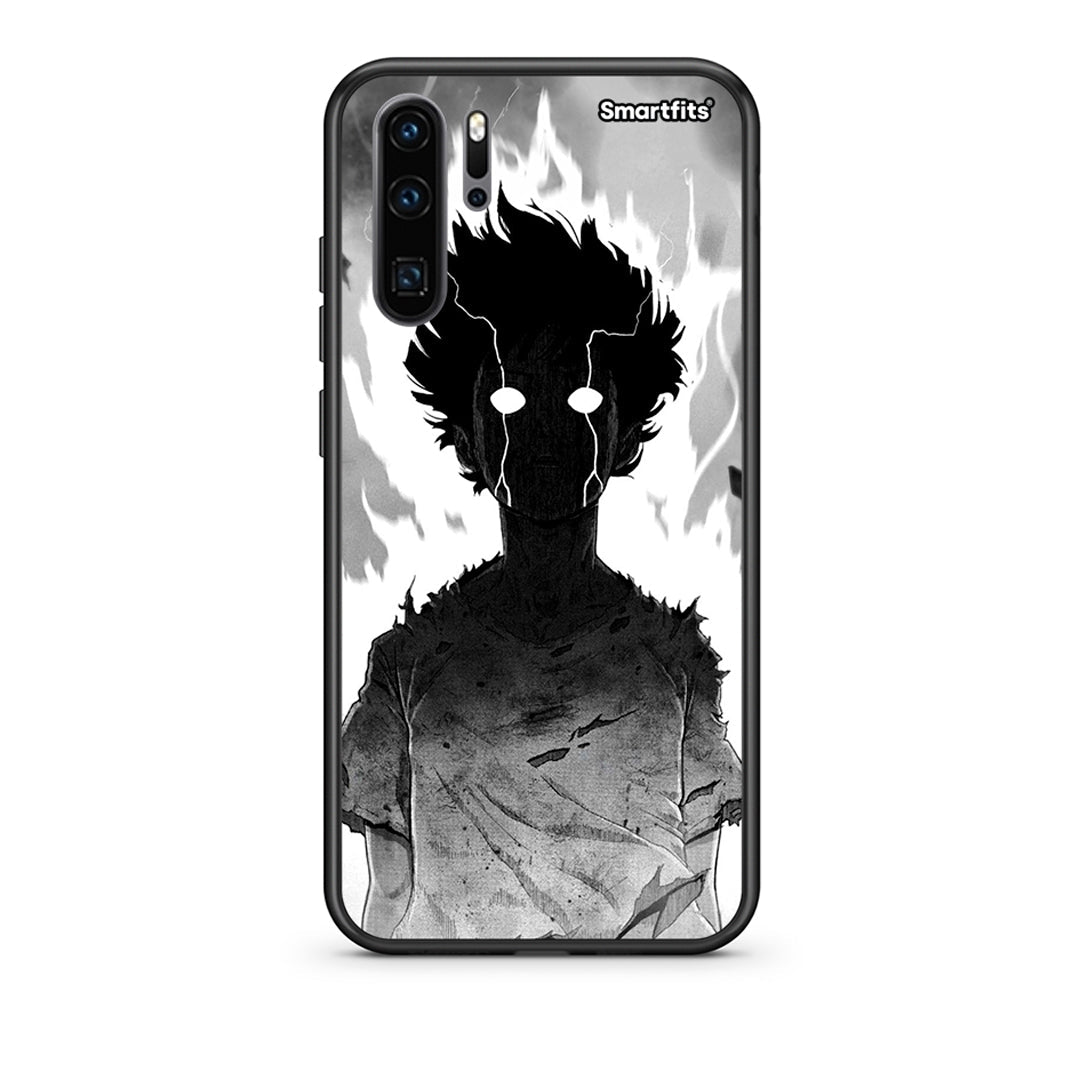 Huawei P30 Pro Anime Boy Θήκη από τη Smartfits με σχέδιο στο πίσω μέρος και μαύρο περίβλημα | Smartphone case with colorful back and black bezels by Smartfits
