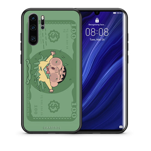 Θήκη Αγίου Βαλεντίνου Huawei P30 Pro Big Money από τη Smartfits με σχέδιο στο πίσω μέρος και μαύρο περίβλημα | Huawei P30 Pro Big Money case with colorful back and black bezels