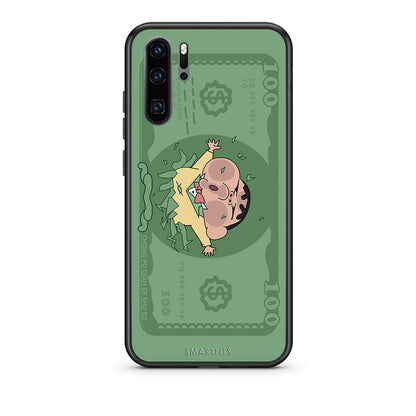 Huawei P30 Pro Big Money Θήκη Αγίου Βαλεντίνου από τη Smartfits με σχέδιο στο πίσω μέρος και μαύρο περίβλημα | Smartphone case with colorful back and black bezels by Smartfits