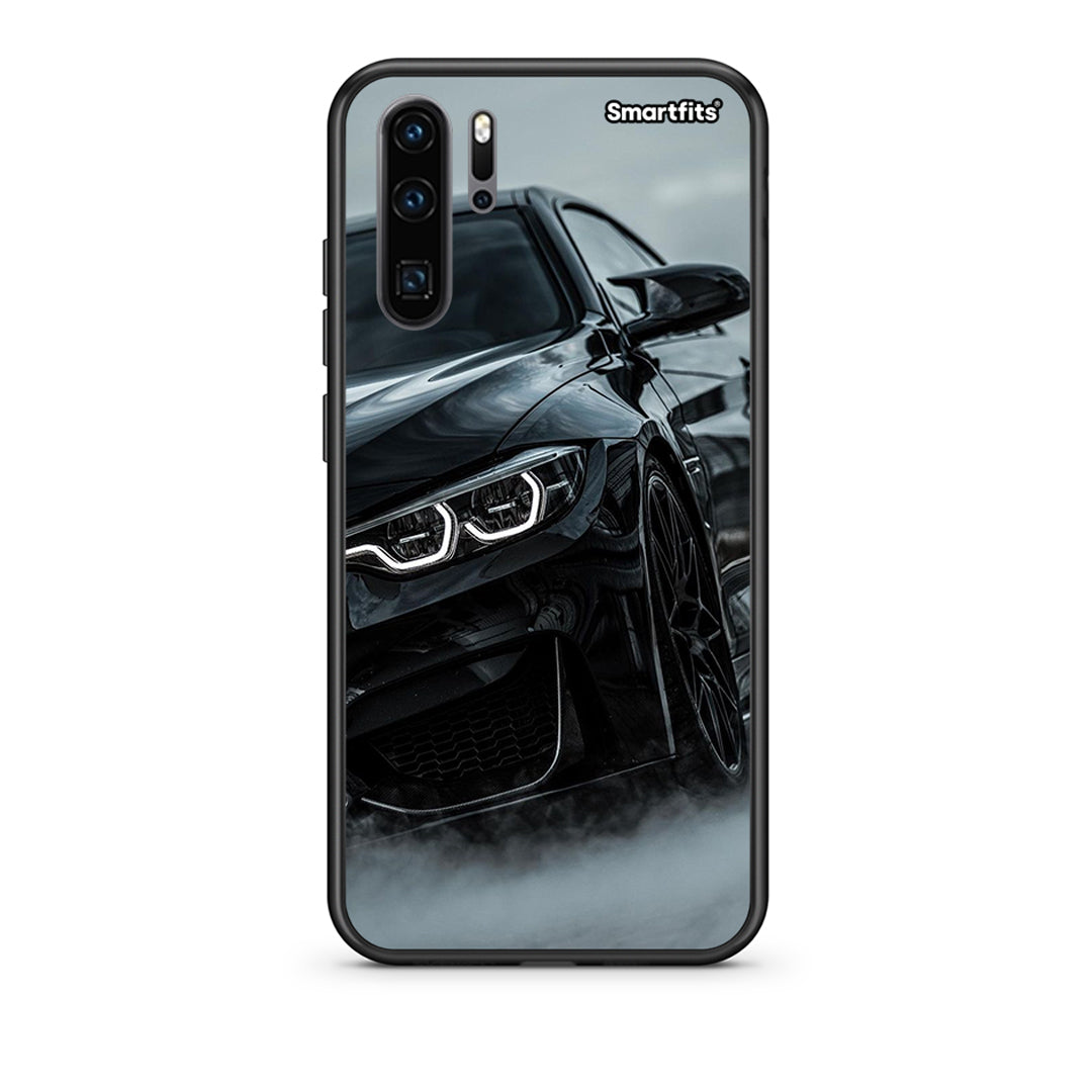 Huawei P30 Pro Black BMW θήκη από τη Smartfits με σχέδιο στο πίσω μέρος και μαύρο περίβλημα | Smartphone case with colorful back and black bezels by Smartfits