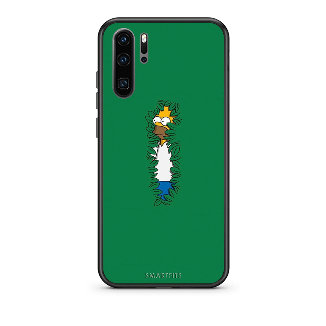 Huawei P30 Pro Bush Man Θήκη Αγίου Βαλεντίνου από τη Smartfits με σχέδιο στο πίσω μέρος και μαύρο περίβλημα | Smartphone case with colorful back and black bezels by Smartfits