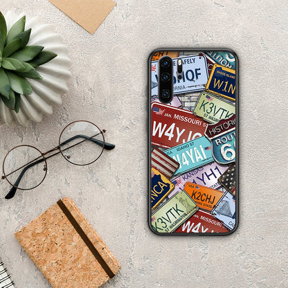 Car Plates - Huawei P30 Pro θήκη