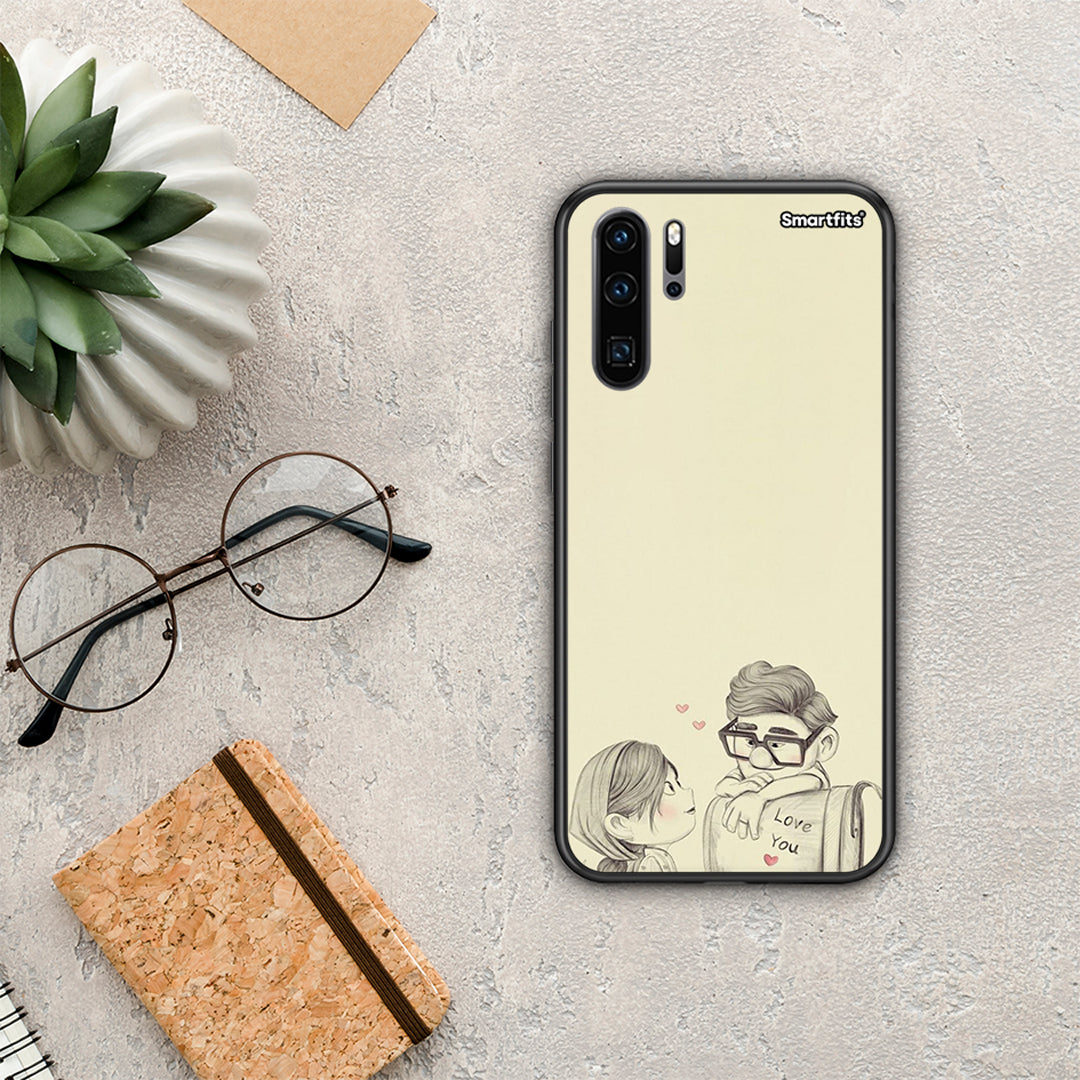 Carl And Ellie - Huawei P30 Pro θήκη