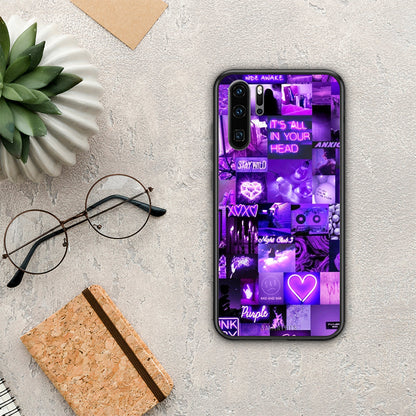 Collage Stay Wild - Huawei P30 Pro θήκη