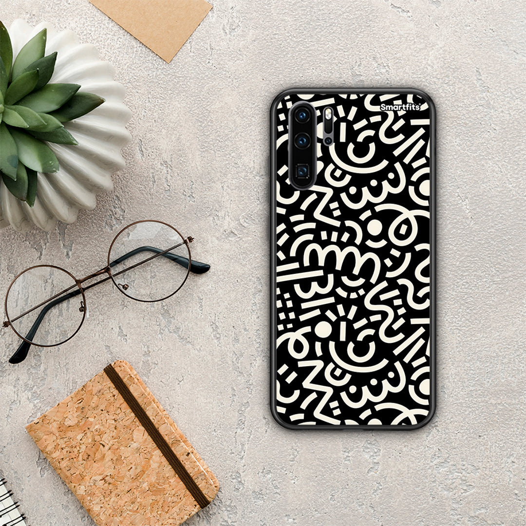Doodle Art - Huawei P30 Pro θήκη